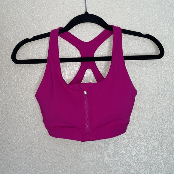 Athleta A-C Ultimate Zip Front Bra XS NWOT - Picture 6 of 11